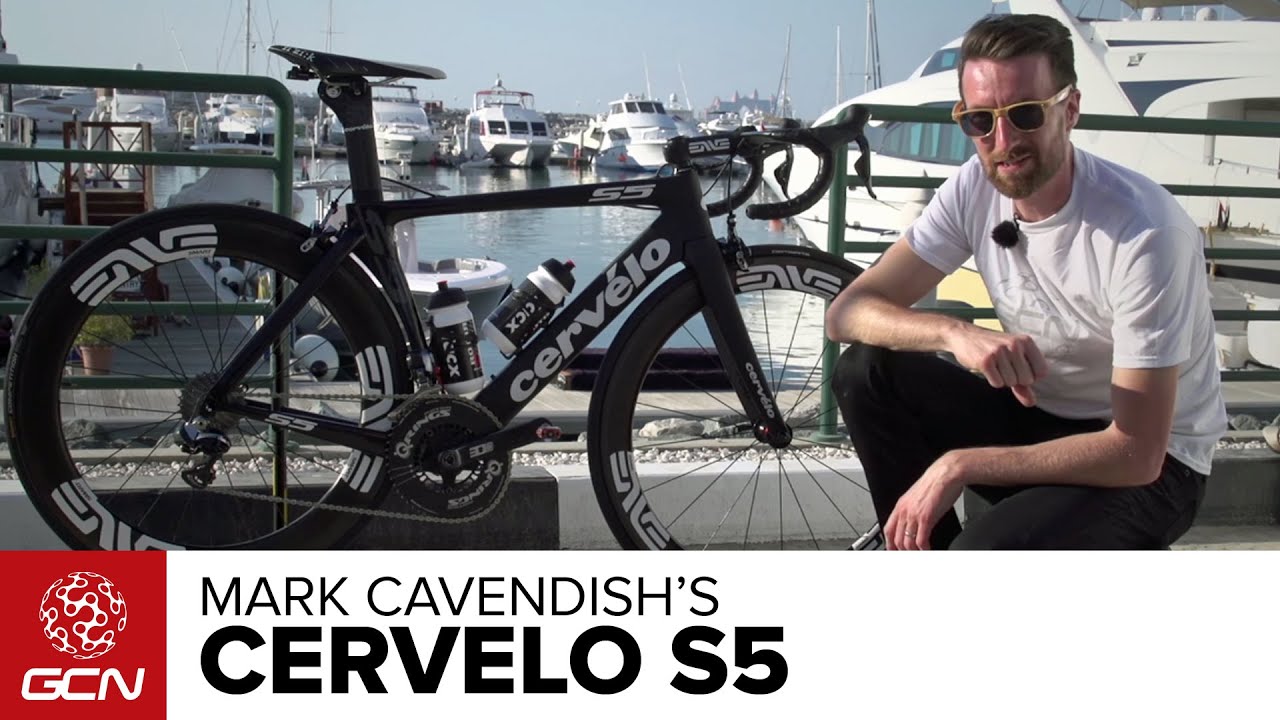 Mark Cavendish's Cervélo S5 – Cav's New Bike For 2016 | Dubai Tour 2016