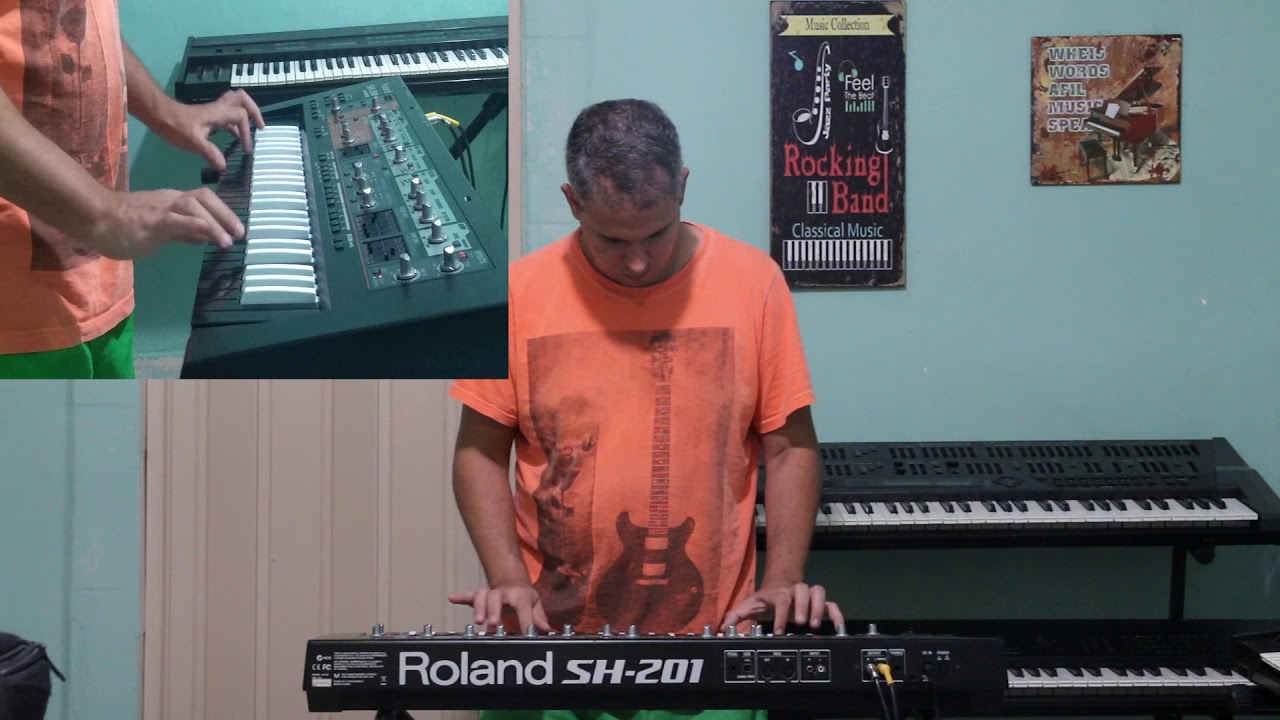 Roland SH-201 (Test Sounds) #TIAGOMALLEN #ROLANDSH201 #KEYBOARD
