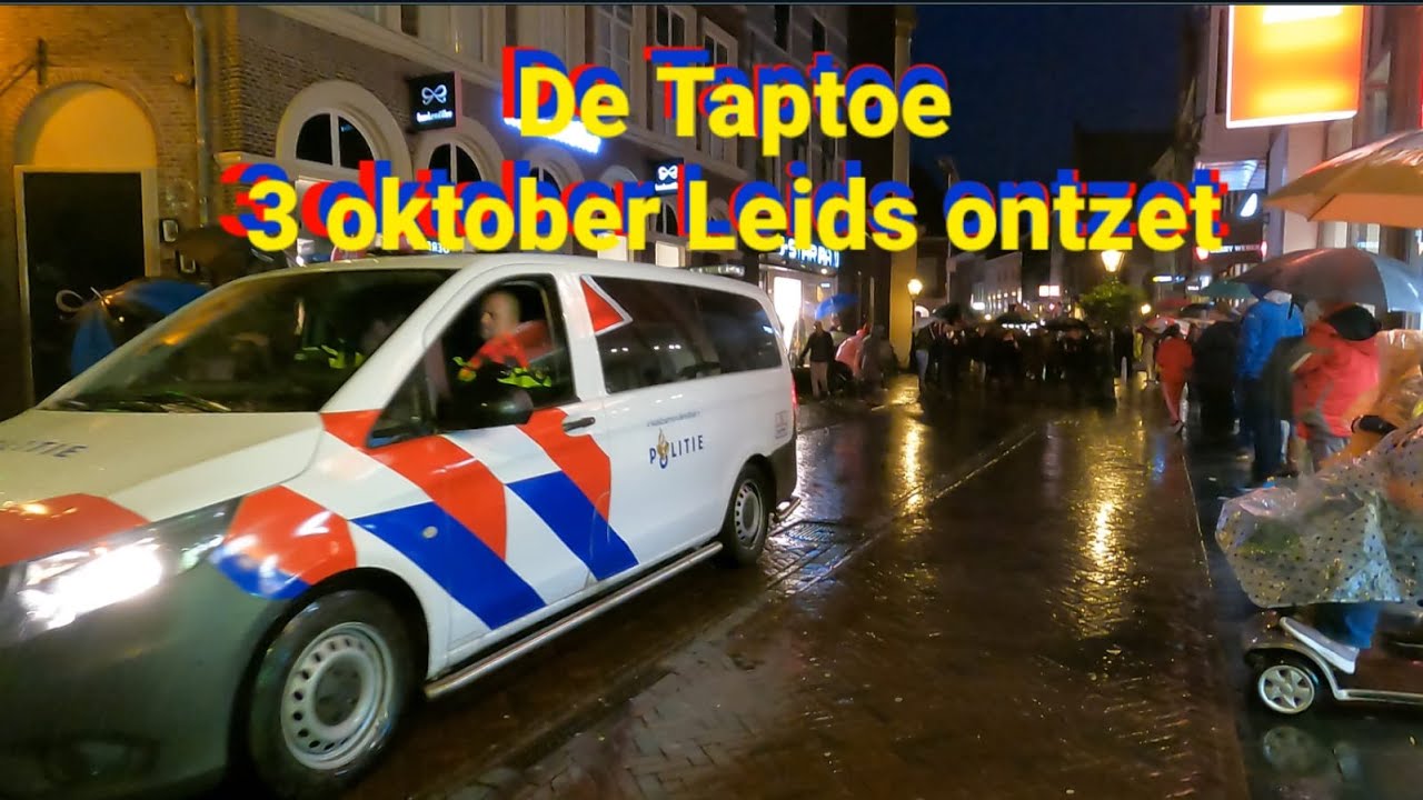 Taptoe 3 Oktober Leids ontzet Leiden K & G Show & Marchingband, Drumfanfare FBL