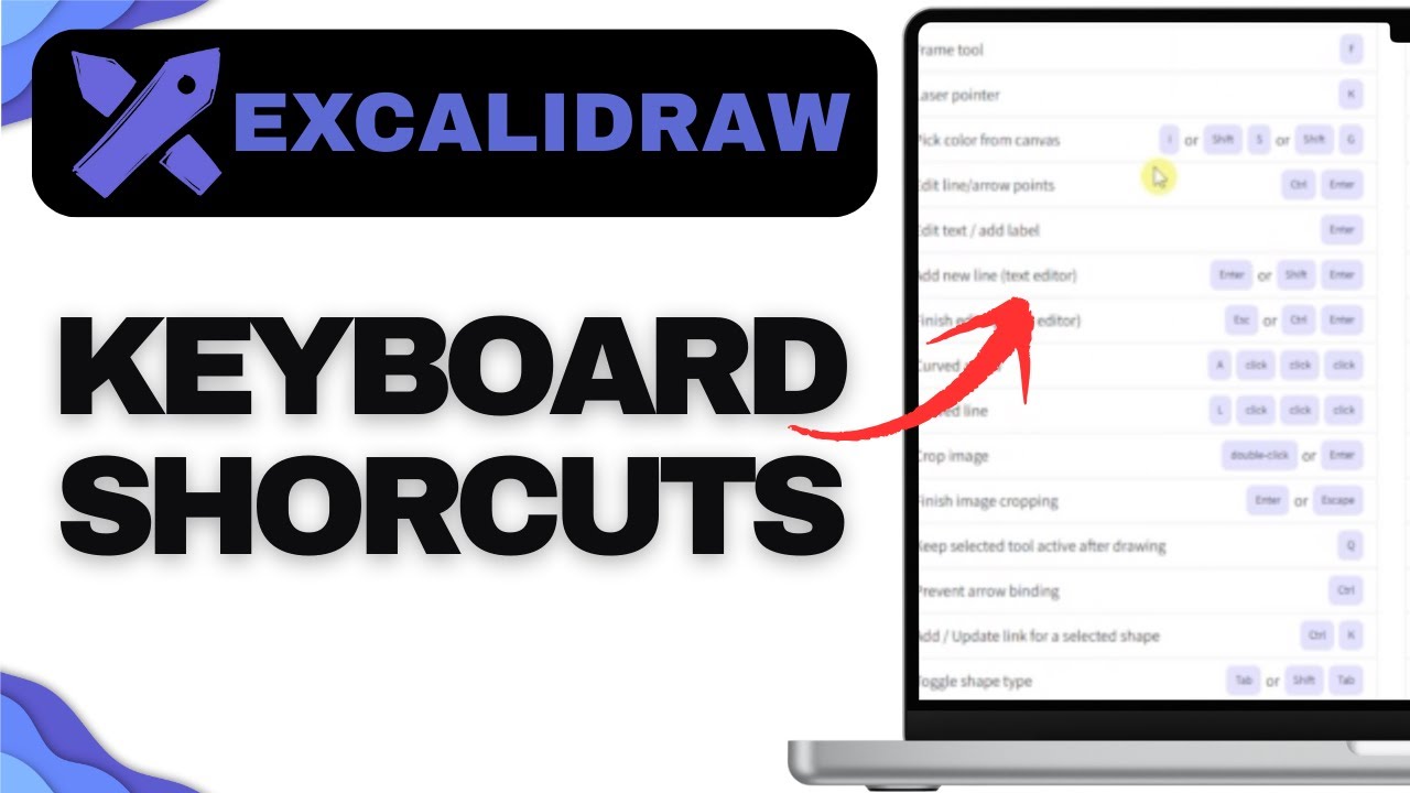 Excalidraw Keyboard Shortcuts Cheat Sheet (Save Time Like a Pro!)