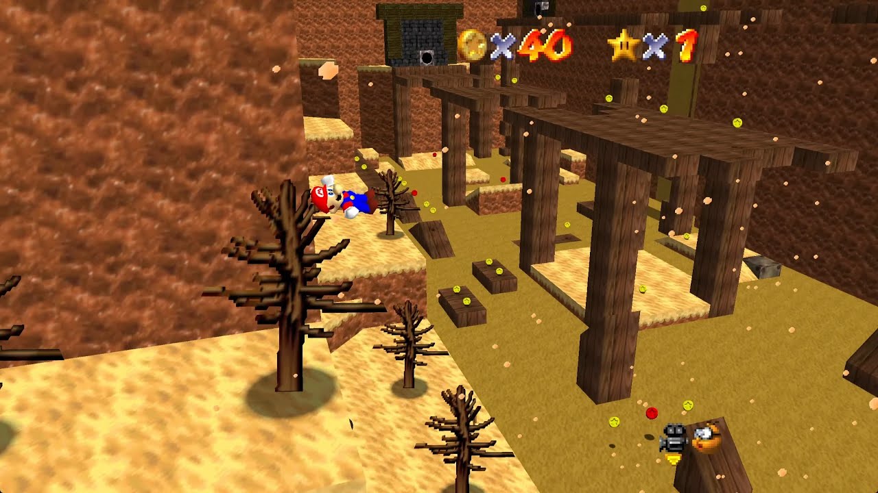 Vast, Vast Valley (V1.1) by vivribbon - Mario Builder 64
