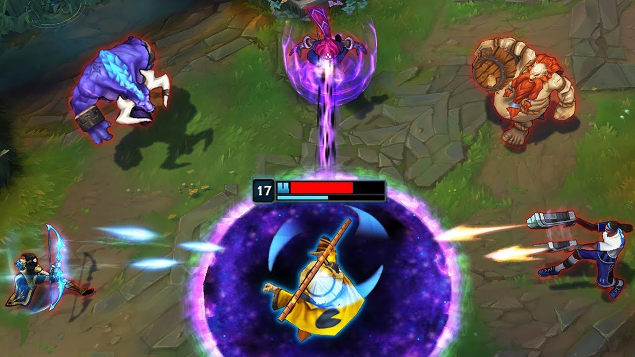 When You Try To 1v5 A Challenger Player...