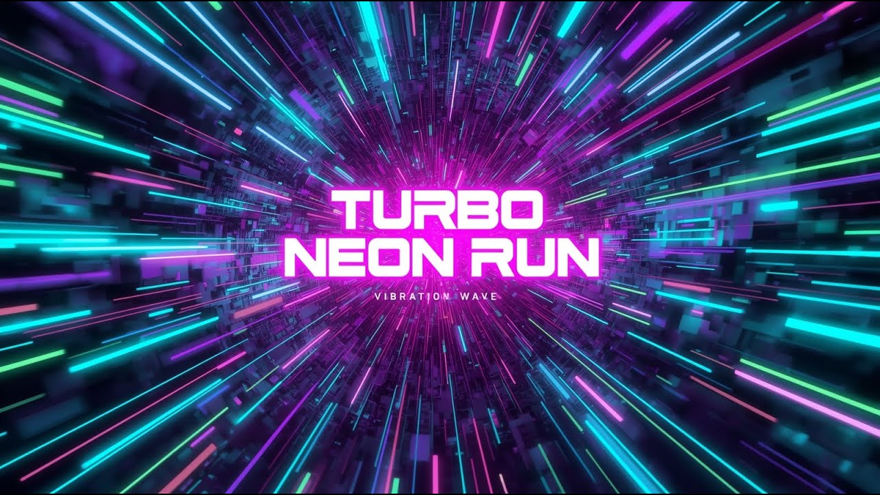 💥 TURBO NEON RUN – Hypnotic Club 132 BPM | Neon Rush | Vibration Wave