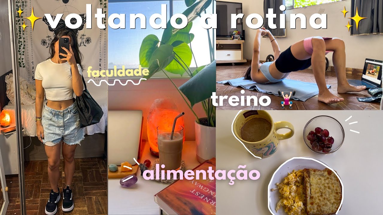 Alimentação saudável + treinos em casa 🚀🥗✨