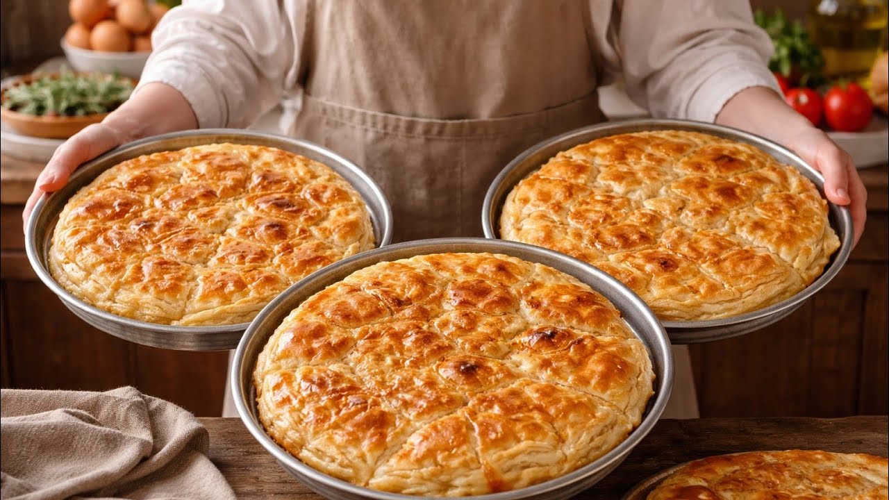 اختراع حصري!بالمياه المغلية!♨️ قسما بالله كل يوتيوبر هتقوم تعملها حالا#فطير مشلتت ! بدون  فرن ولاعجن