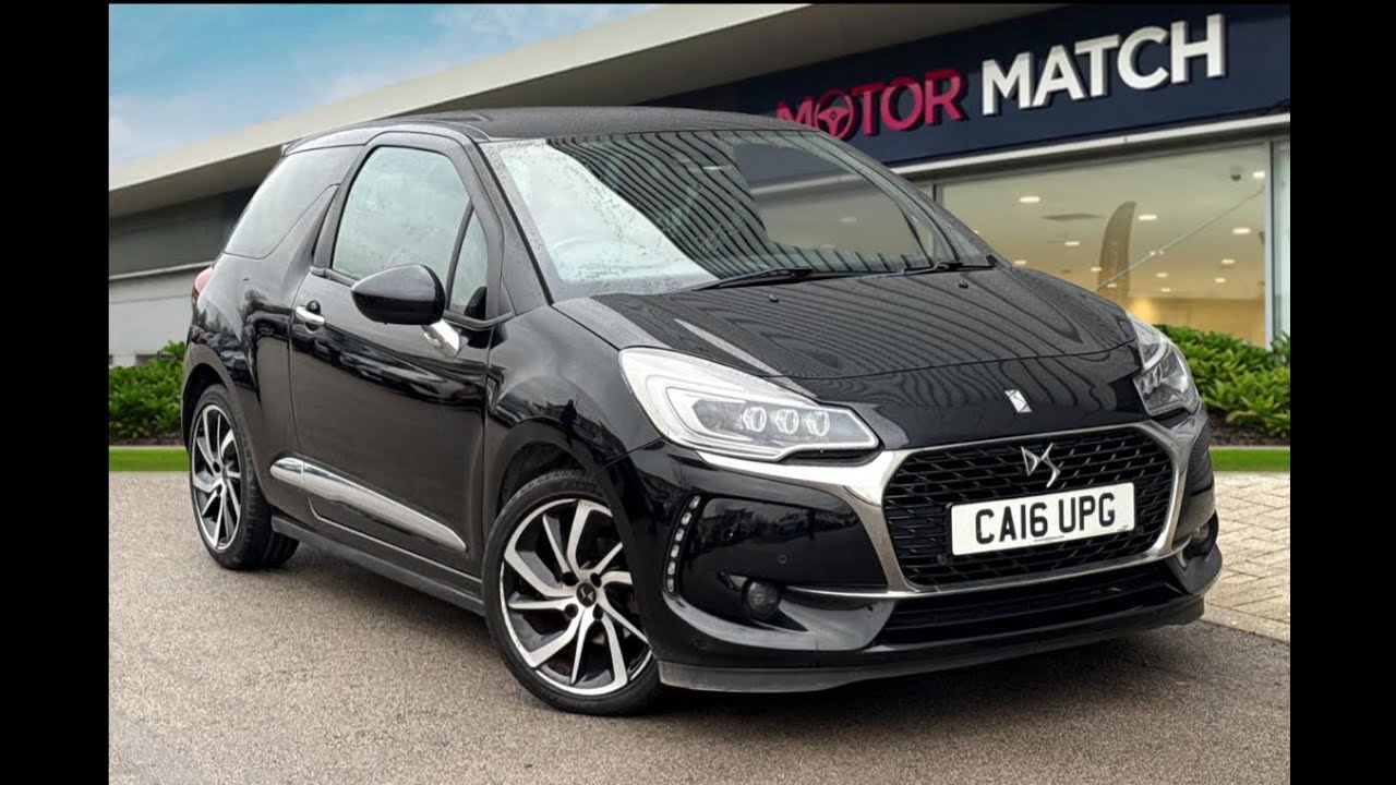 Used DS AUTOMOBILES DS 3 1.2 PureTech Prestige Euro 6 (s/s) 3dr - CA16UPG- Motor Match Crewe