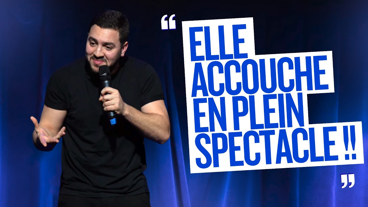 ELLE ACCOUCHE EN PLEIN SPECTACLE !!