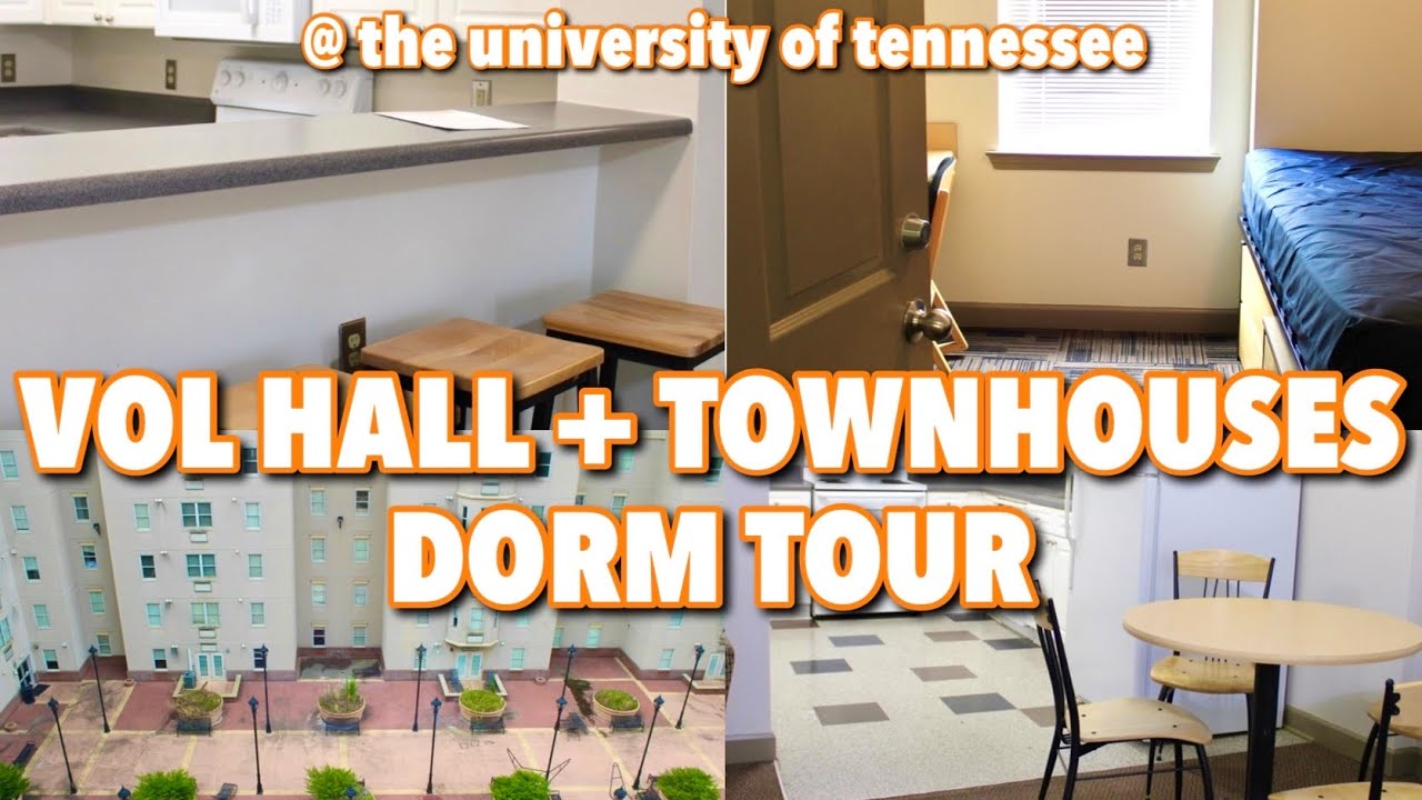 Vol Hall + Townhouses Dorm Tour || University of Tennessee Knoxville