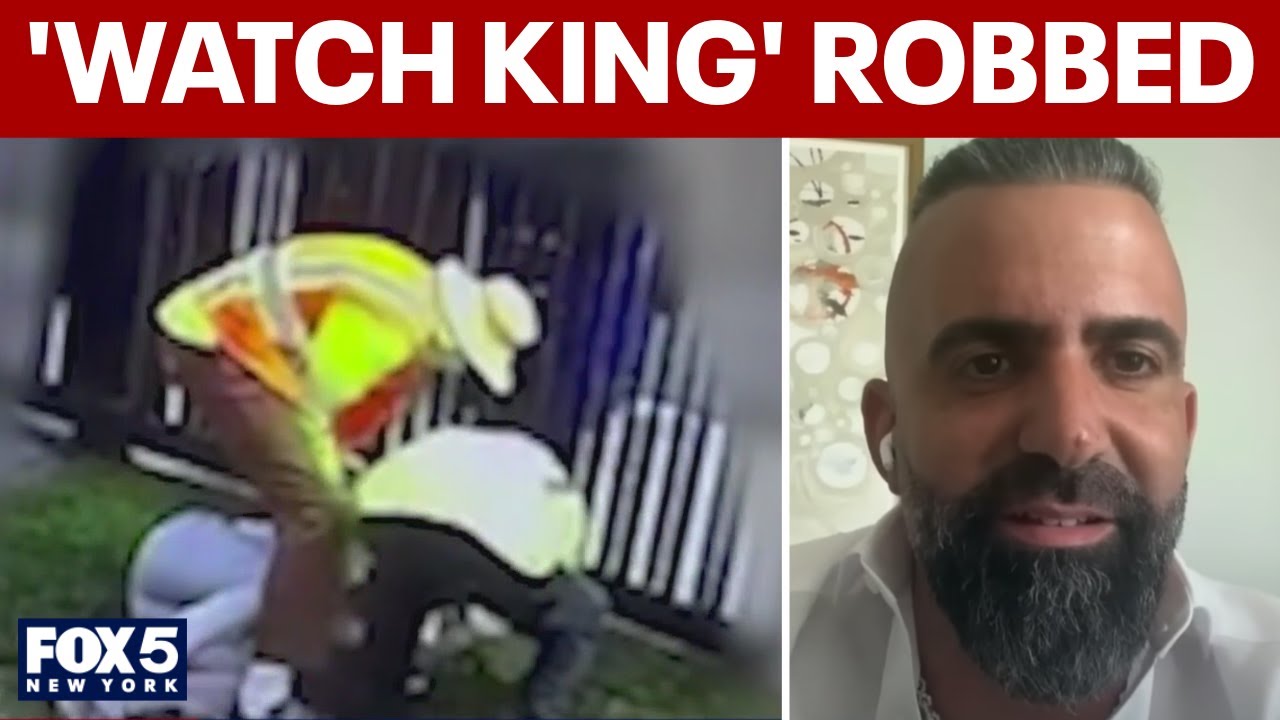 'Watch King' robbed outside his home