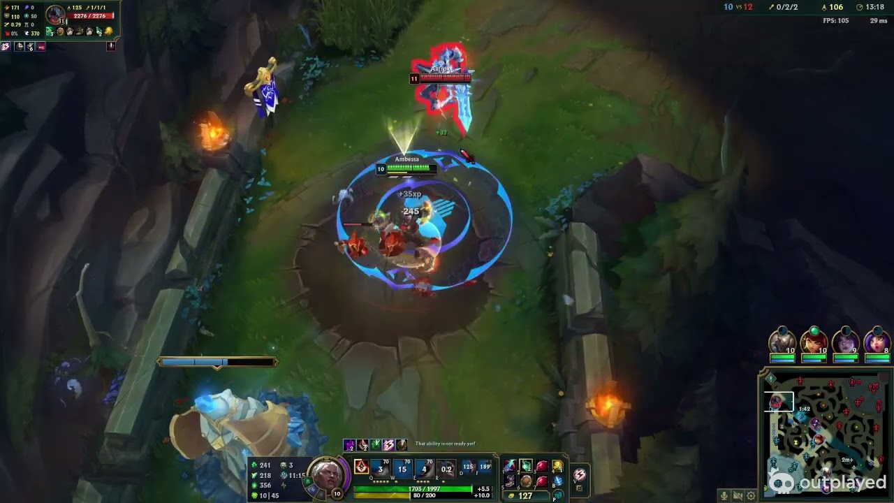 League of Legends - Ambessa Top vs Aatrox - High Masters - 6/10