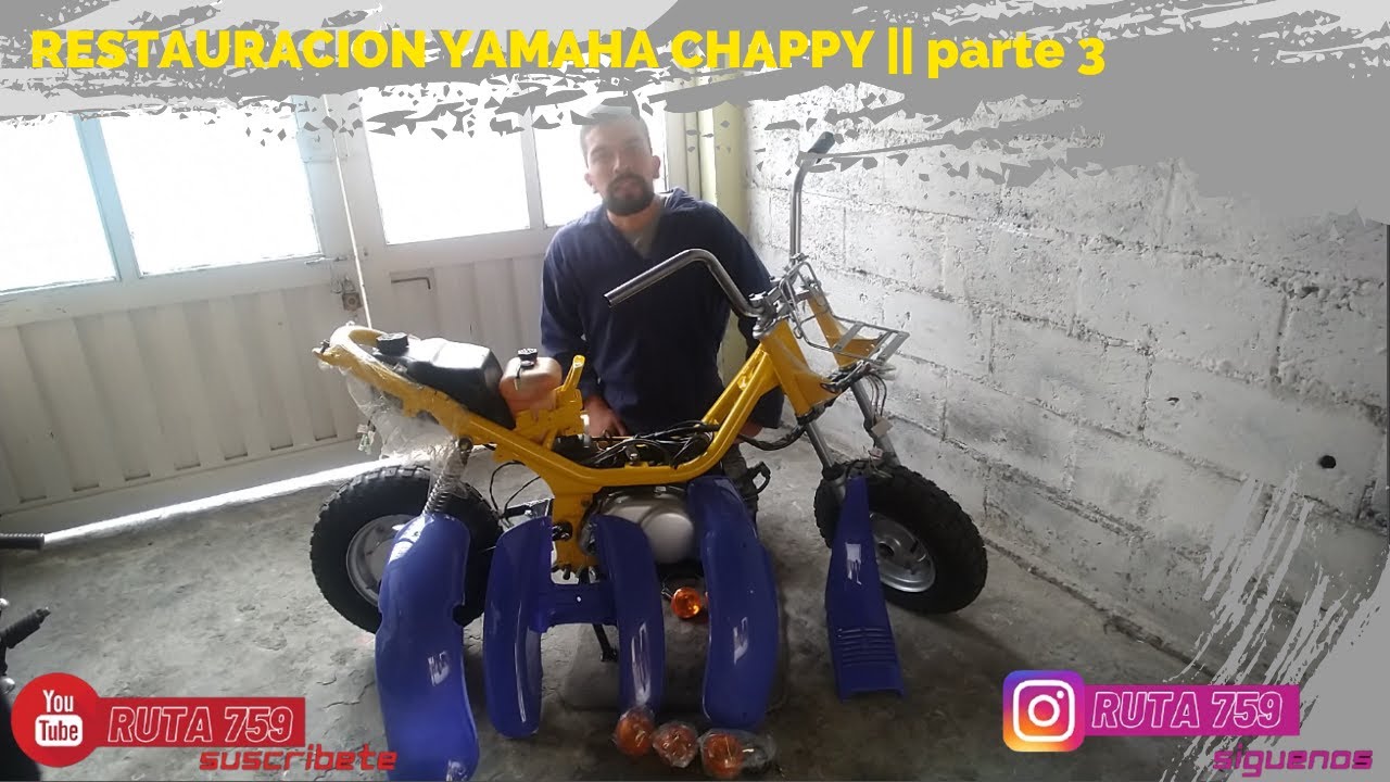 RESTAURACION YAMAHA CHAPPY || ARMANDOLA PARTE 3