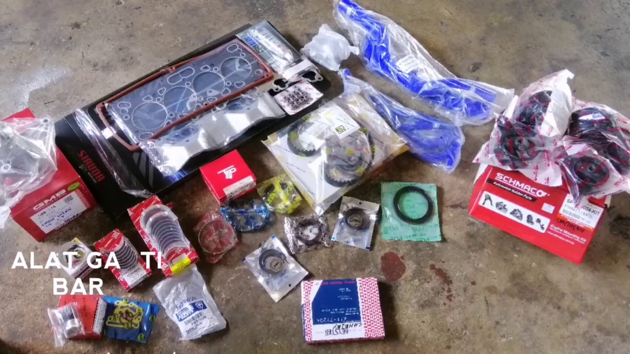 Proton Wira 4g15 dari Bukit Beruntung engine Overhaul + Carb servis