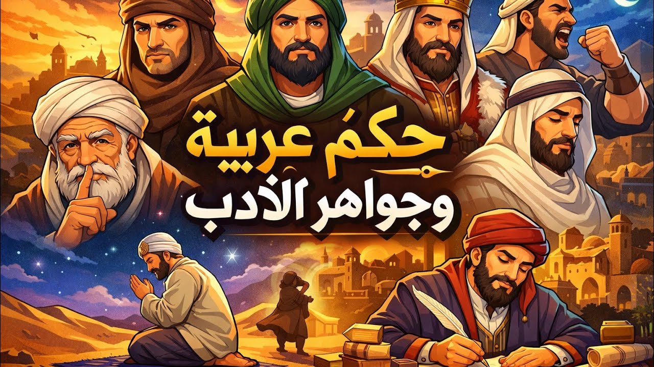 من حكم  العرب /مجموعةنادرةمن حكم وامثأل العرب# من حكم العرب #الأدب_العربي 