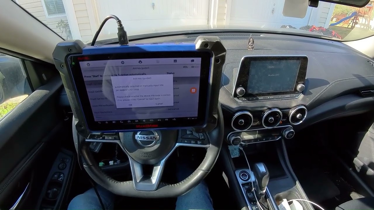 2020 Nissan Sentra Add Key. Using Cable - XDKP91GL and Autel IM608