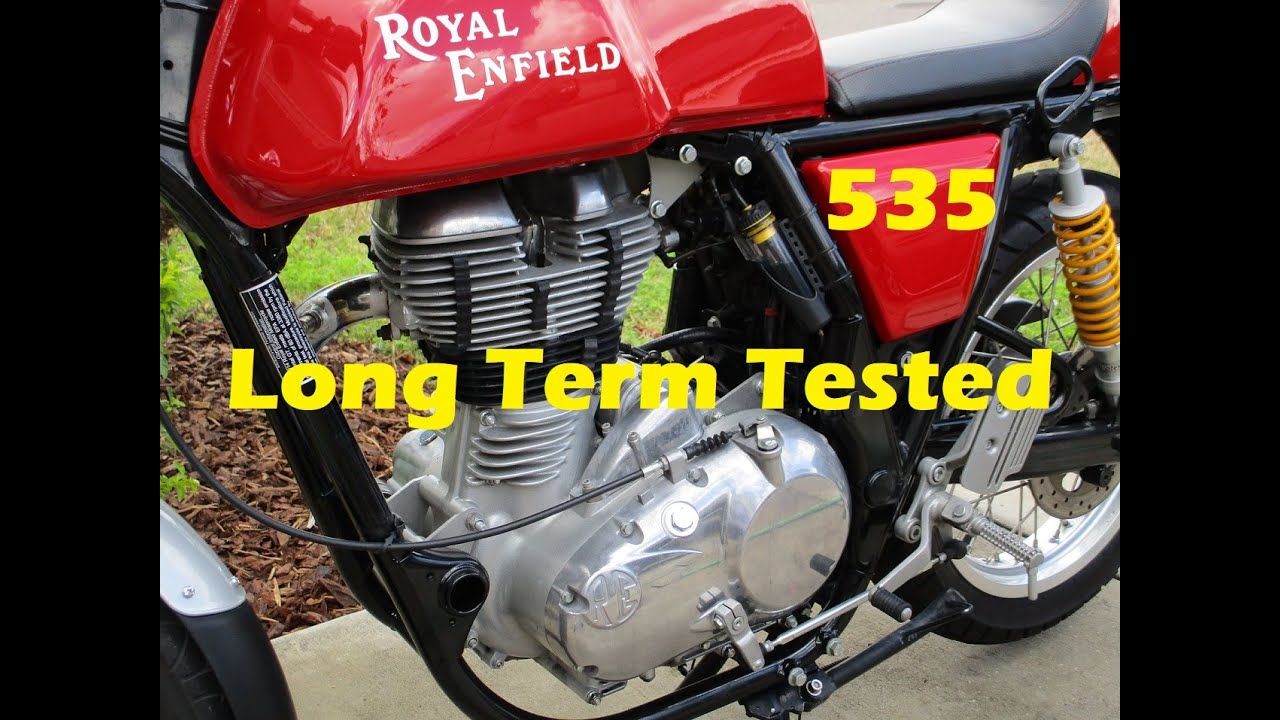 7 Years with the Royal Enfield Continental GT 535 -  Scottoiler Evaluation