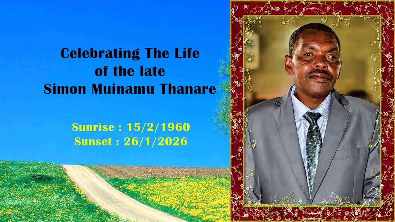 Celebrating the Life of the late Simon Muinamu Thanare