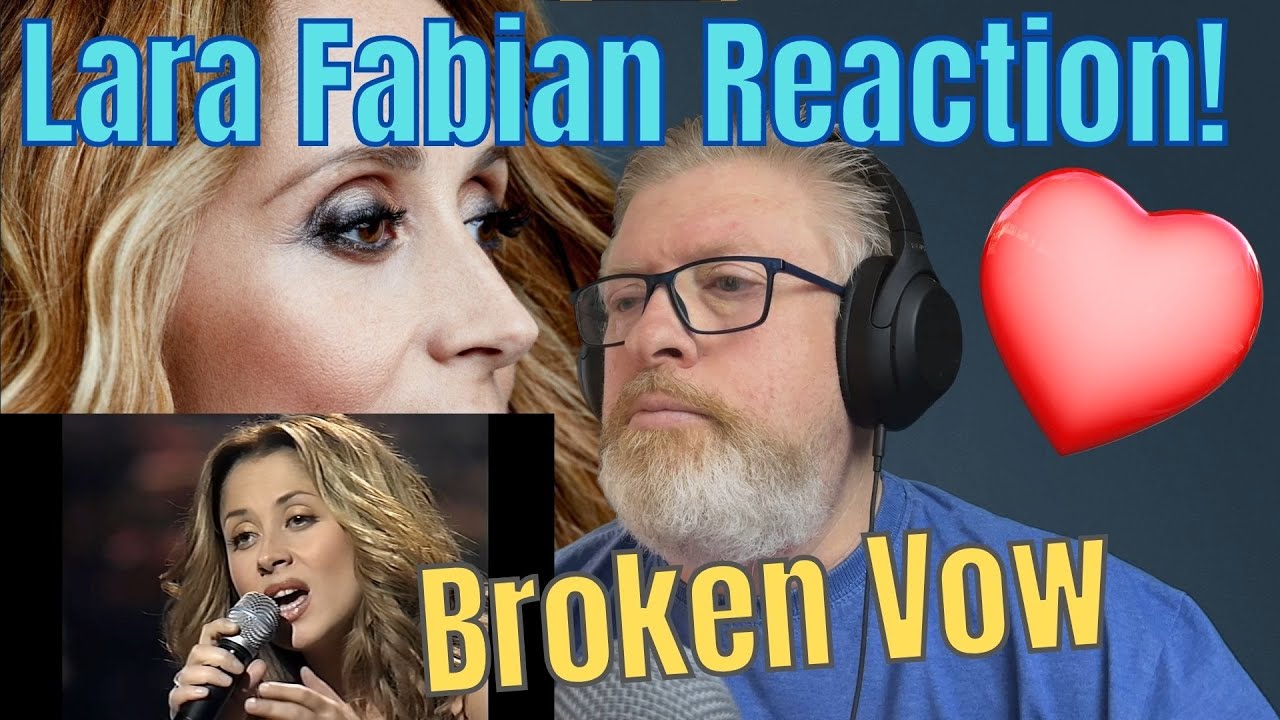 Reaction to Lara Fabian singing Broken Vow