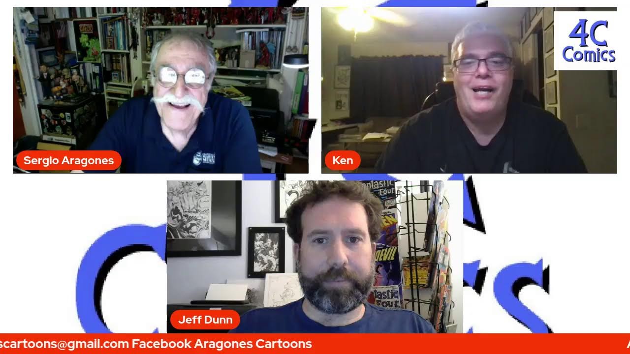 Live Sketch Claims with Sergio Aragones to benefit the NCSF!