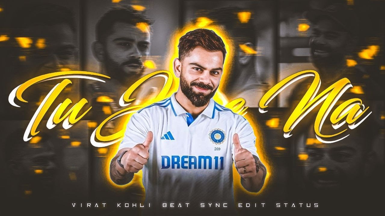 Tu Jane Na  X Virat kohli 💞 • Rohit Sharma Beat. Sync Status • Collab with @Aman2.0-n2h