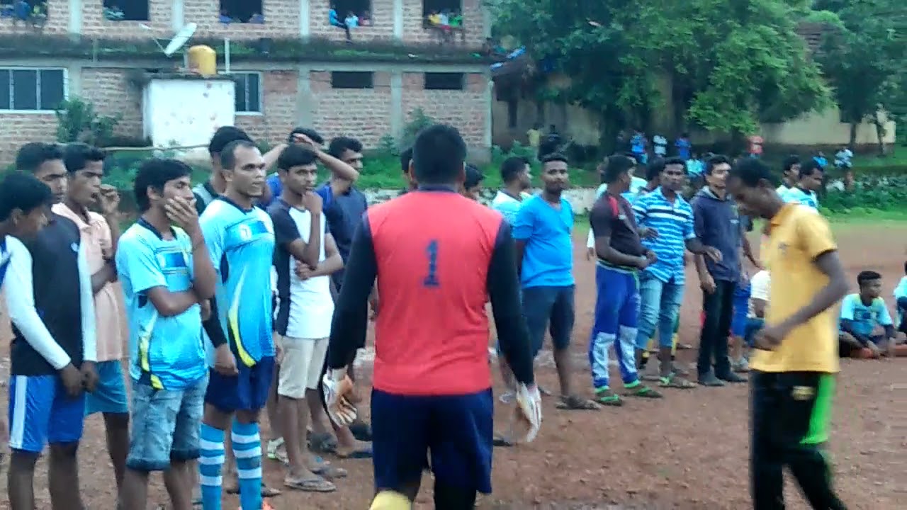 Kulgati purush ziltawadi vs saptkoteshwar karvem Panalty shootout in final 2017 matvemol