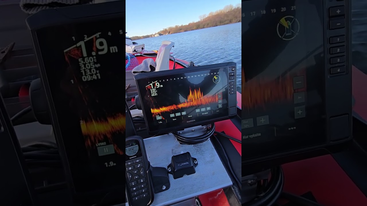 Garmin livescope LVS62 in shalow water 7ft working perfect!