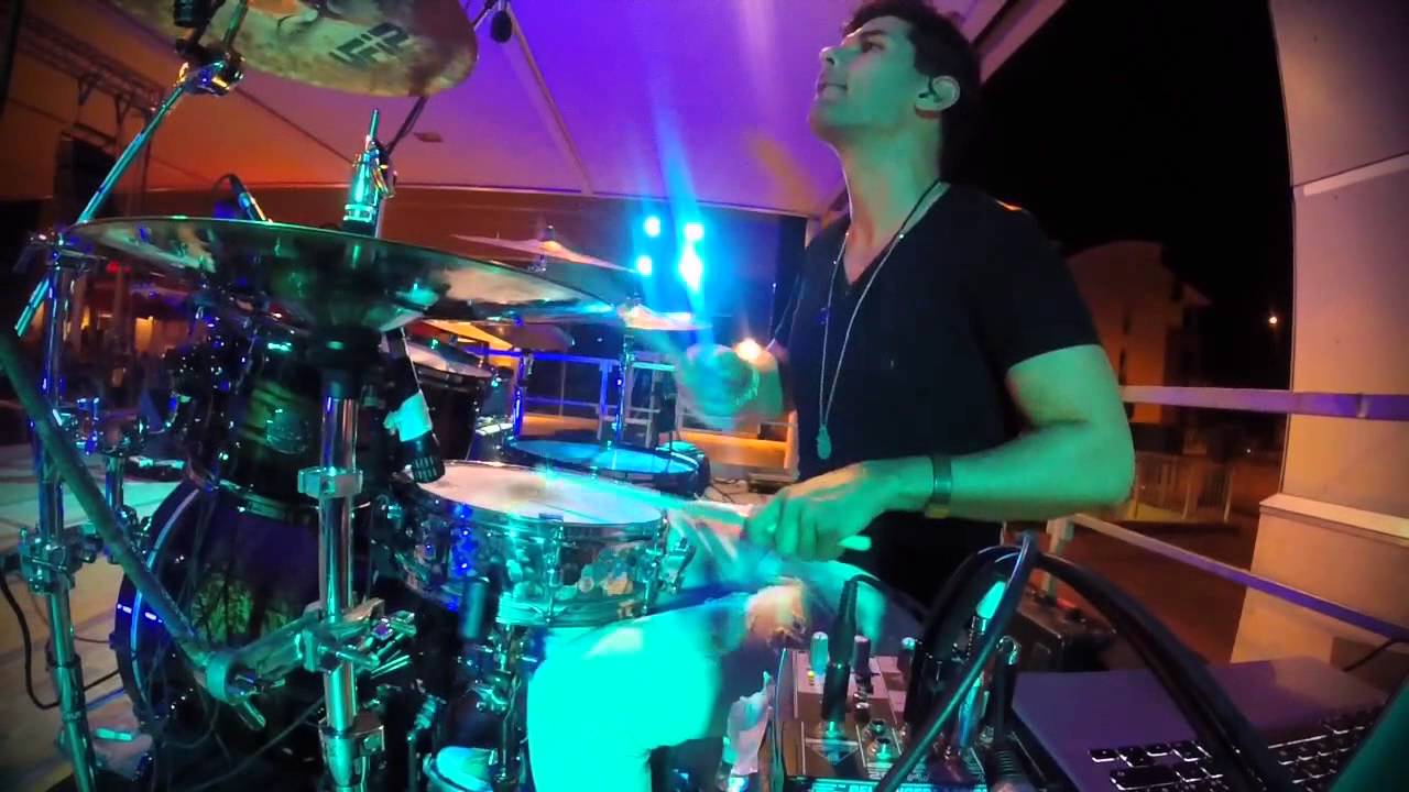 DURAN DURAN Notorious - Gopro drumcam (SHOUT!)