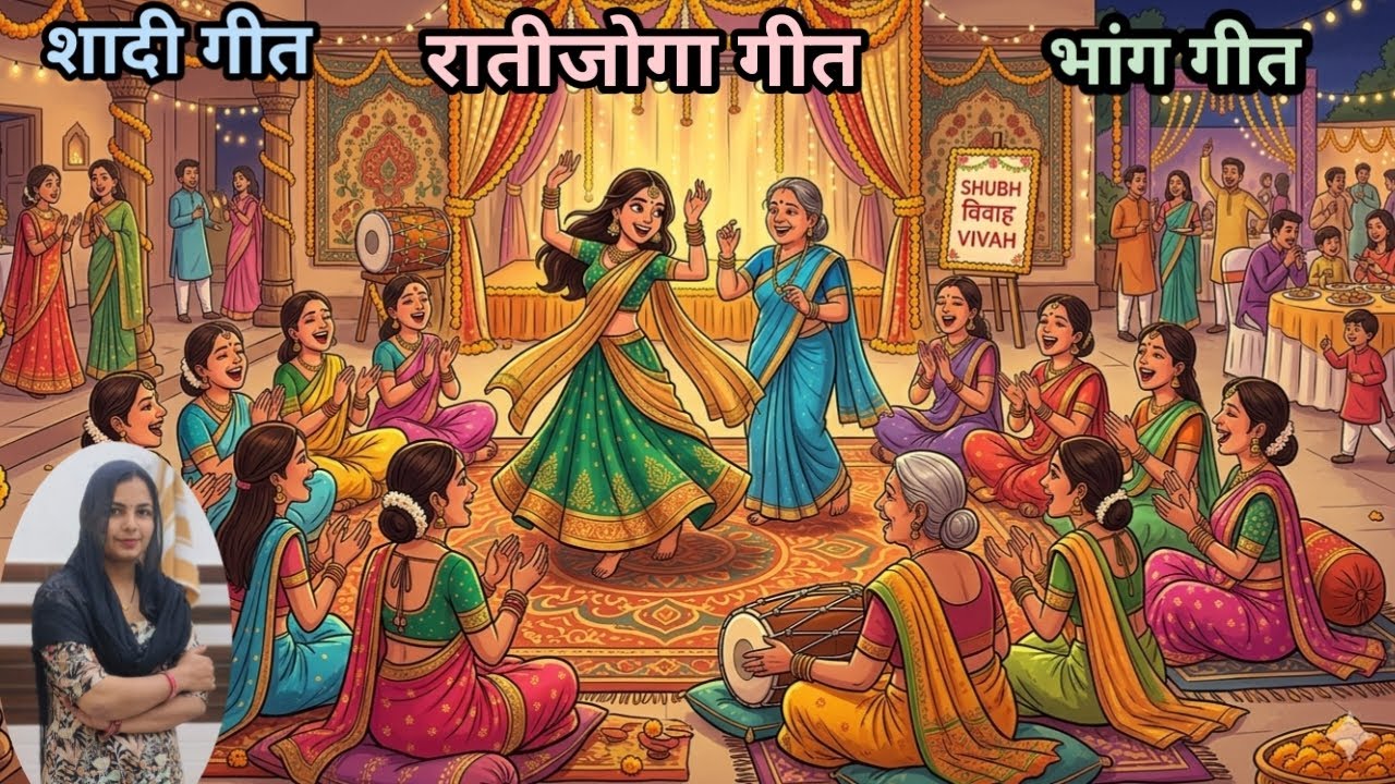 विवाह गीत। सोना रूपा गीत मस्क मगादयो राजन भांग सिचवा दो@Kavitadadimaa #kavita_dadi_maa 