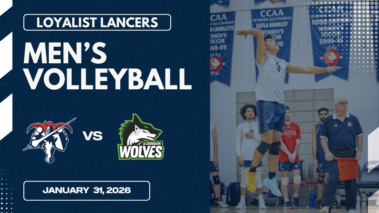 OCAA Men's Volleyball 🏐 Algonquin @ Loyalist [2026/01/31]