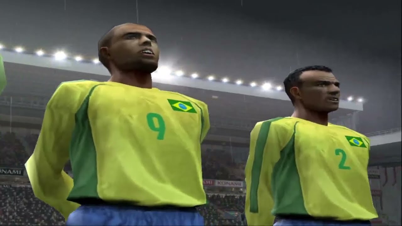 Pro Evolution Soccer 4 PES 4: Аргентина против Бразилии (efootball)