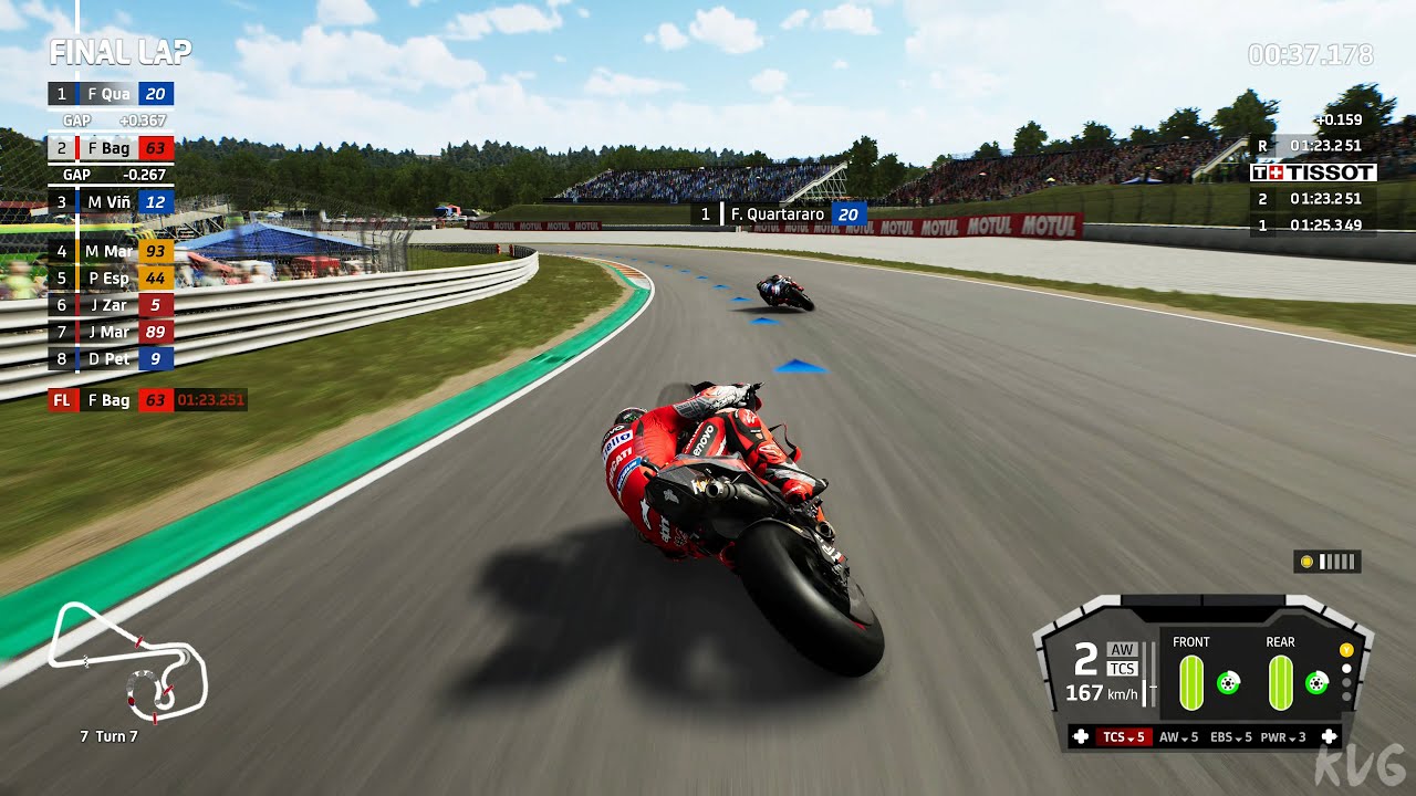 MotoGP 21 - Francesco Bagnaia Gameplay (PC UHD) [4K60FPS]
