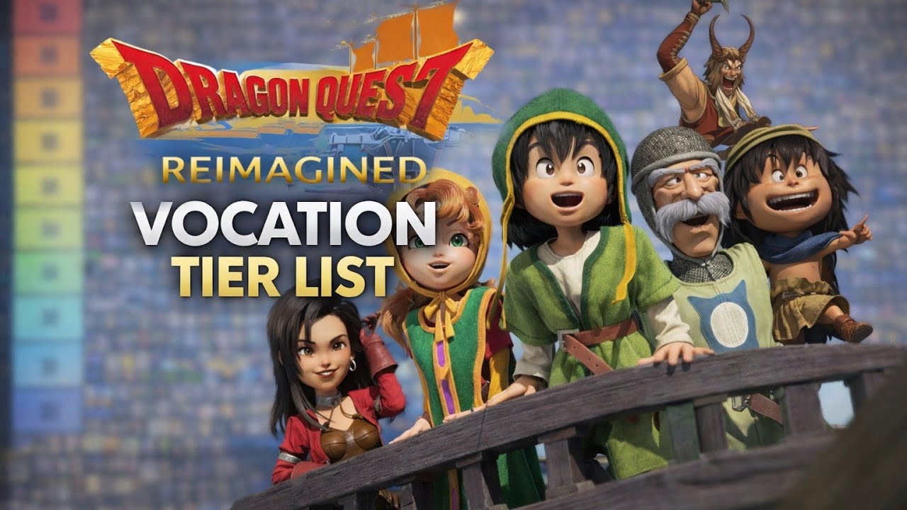ПОЛНЫЙ РЕЙТИНГ ПРОФЕССИЙ В Dragon Quest 7: ПЕРЕОСМЫСЛЕНИЕ