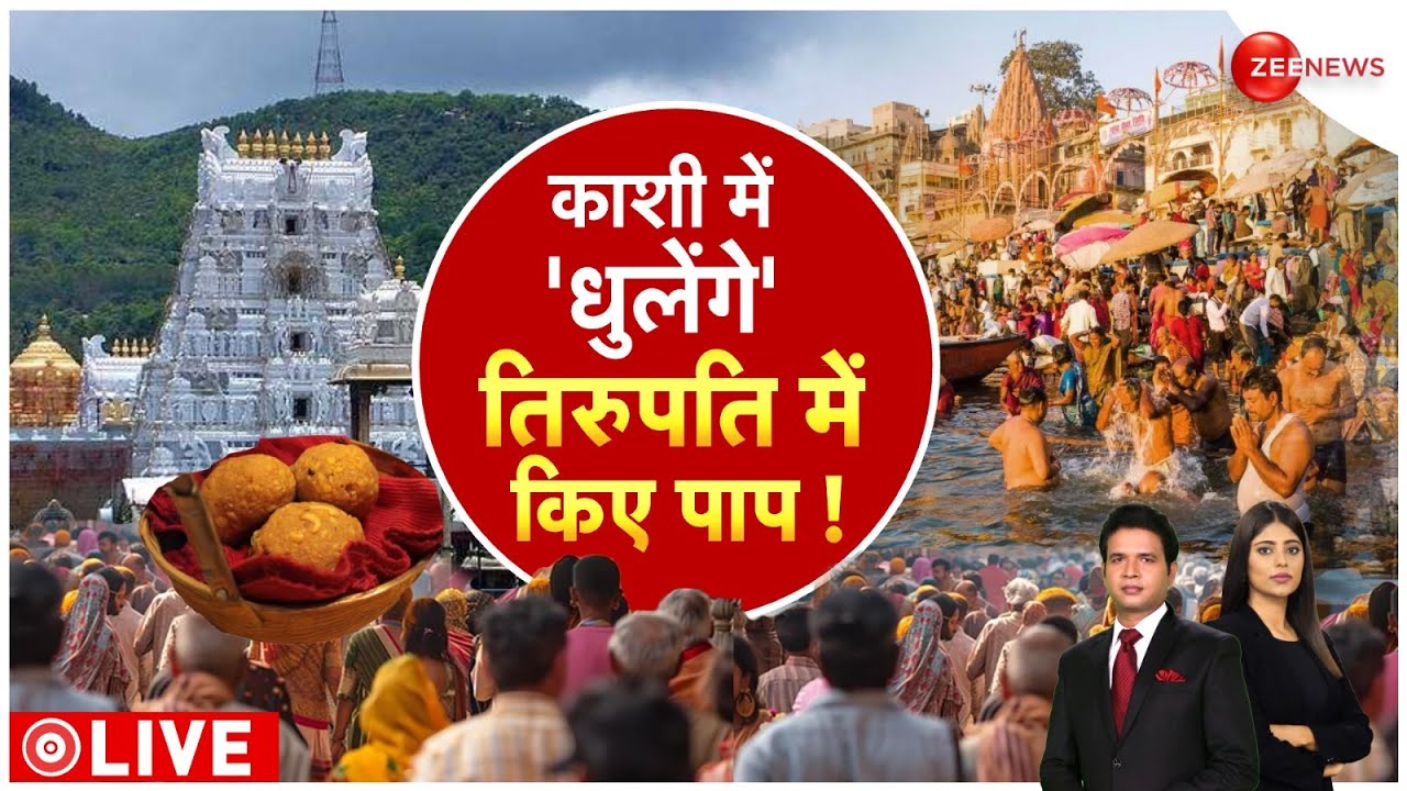 Tirupati Laddu Shuddhikaran: अशुद्धि दूर करने के लिए काशी का सहारा! | Kashi | Hindi News | Latest