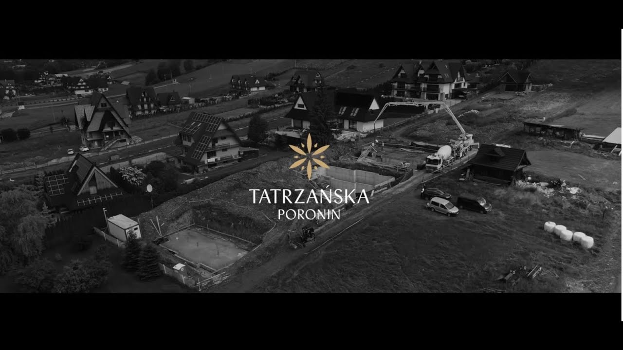 Zobacz postępy budowy Tatrzańska, Poronin - niesamowite widoki z drona | Milestone Real Estate