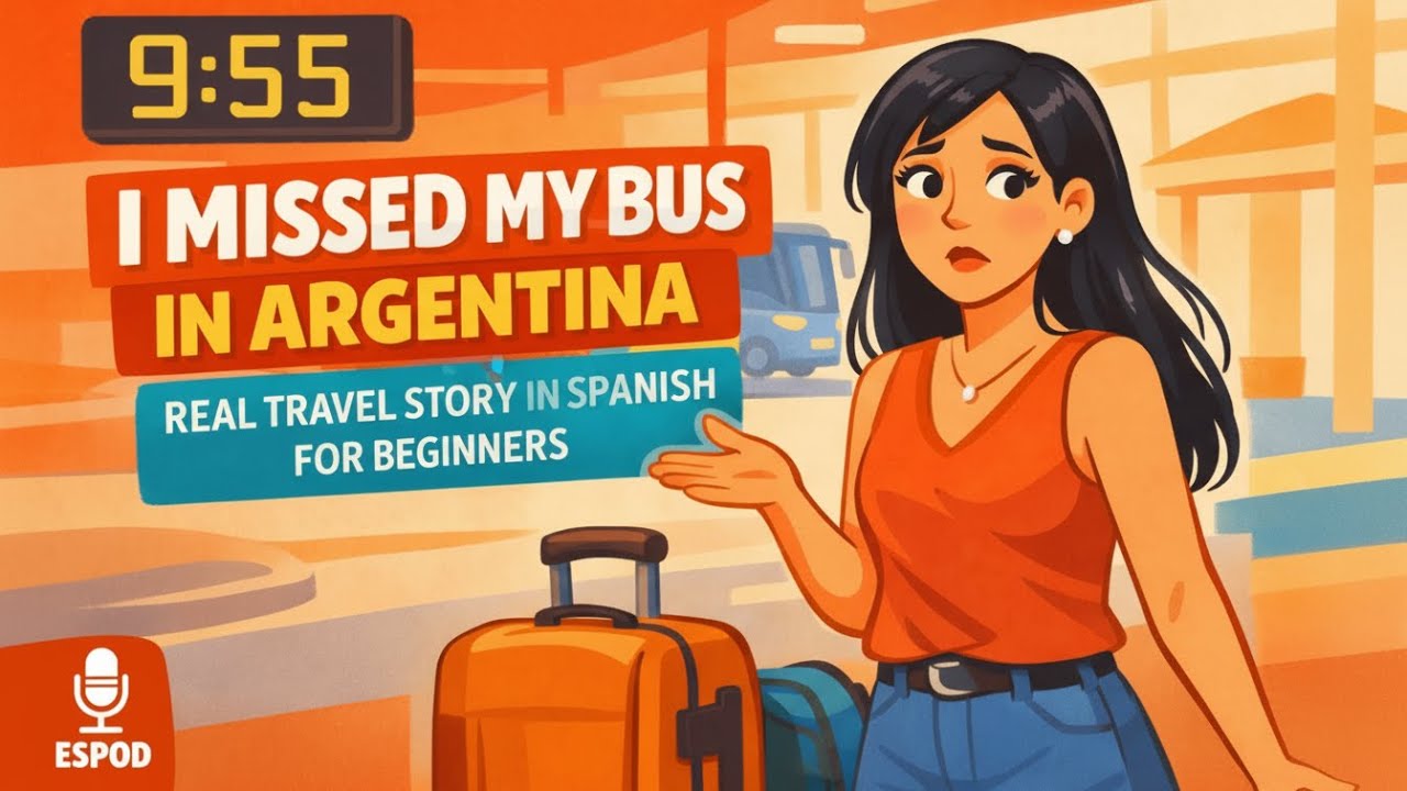 I Missed My Bus in Argentina | A Real Travel Story in Spanish