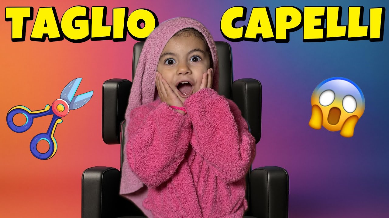 LA PICCOLA BEA TAGLIA PER LA PRIMA VOLTA I CAPELLI 😱 NON CI CREDERETE!