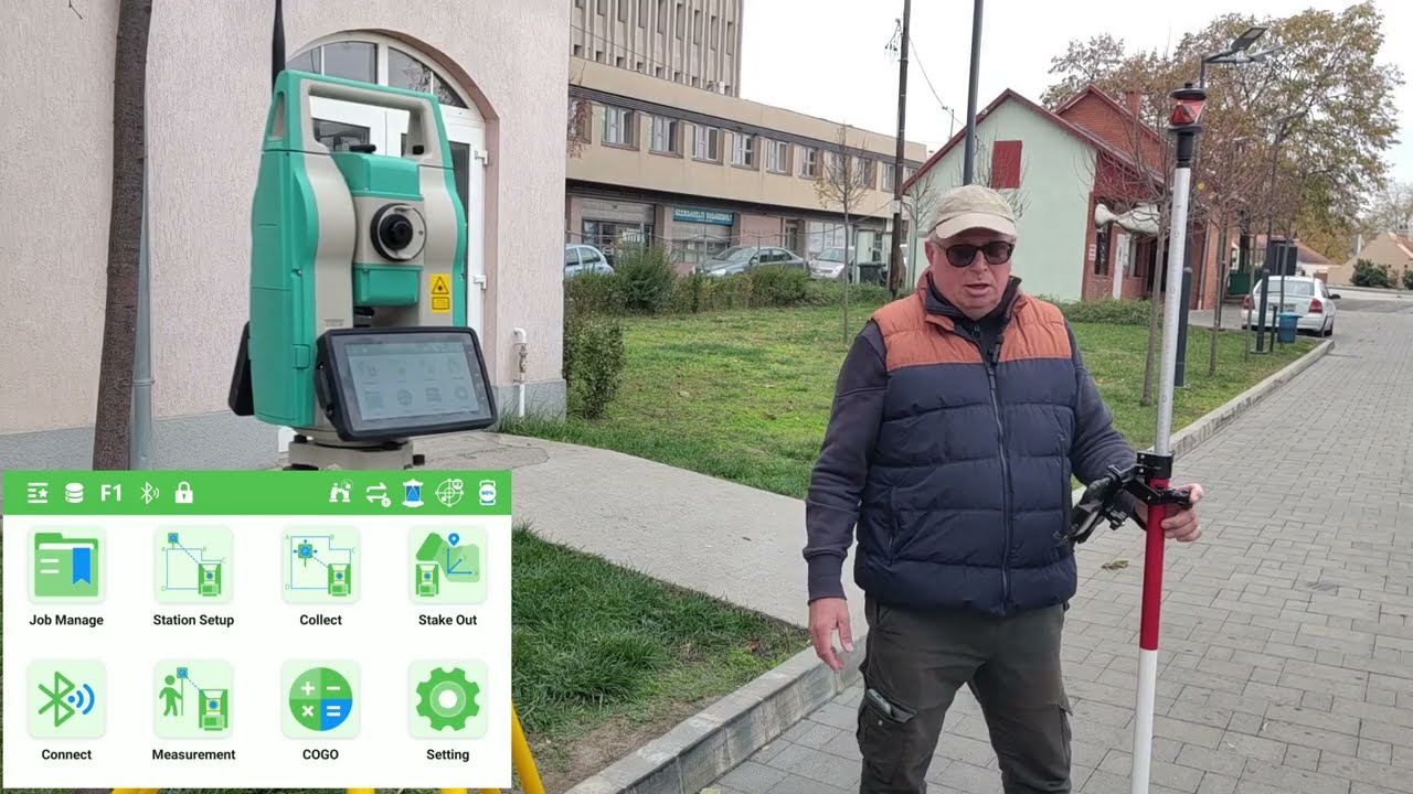 STEC Axis10 ROBOT mérőállomás