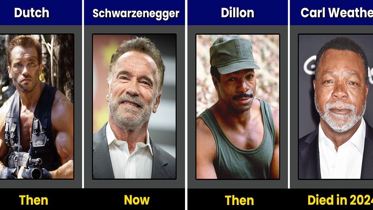 Predator Cast Then and NOW After 37 Years