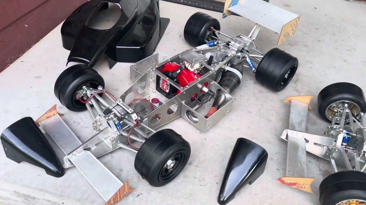 1/4 Scale Raco Indy RC cars. These are newly remanufactured Raco Indy cars. Enjoy.