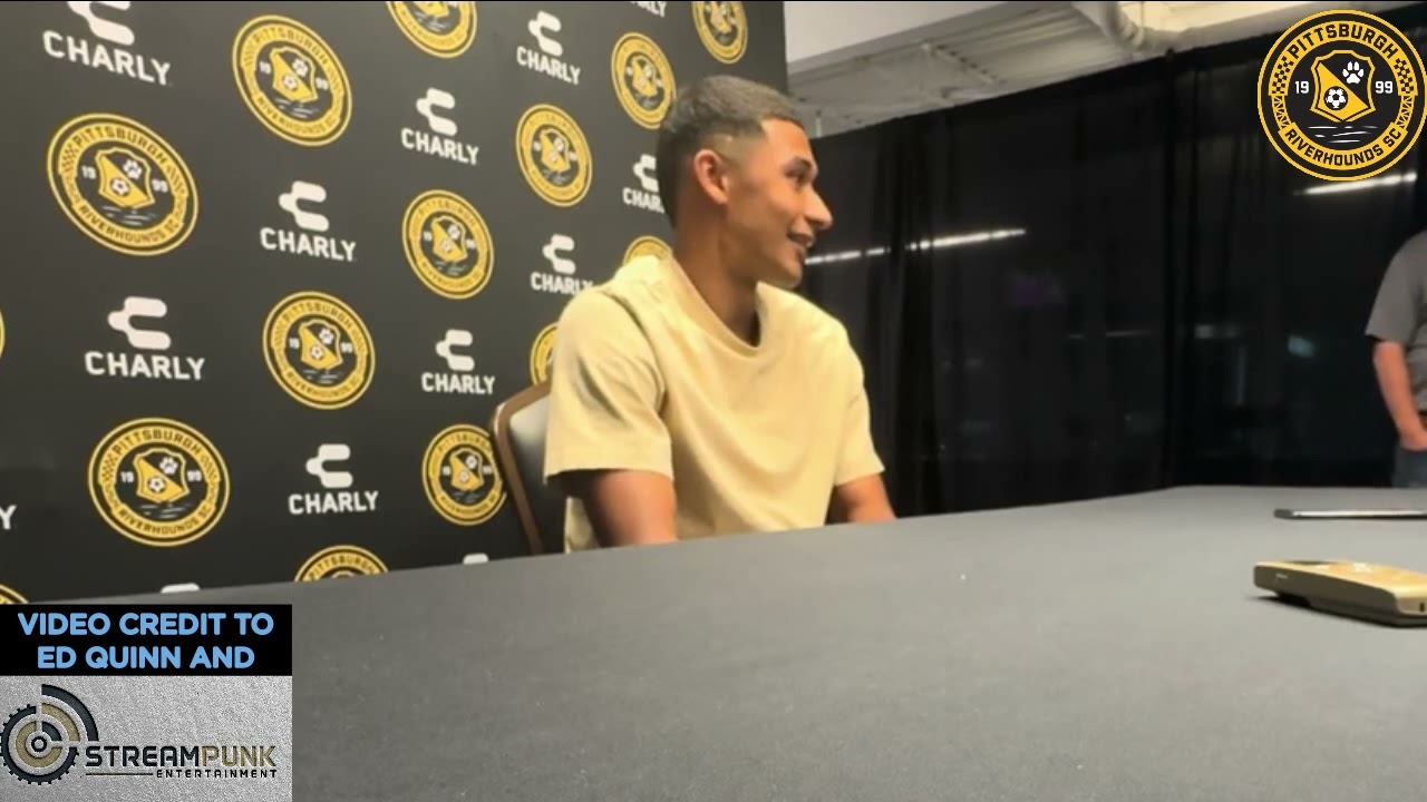 Bertin Jacquesson Post Match Press Conference - Pittsburgh Riverhounds vs Rhode Island 8-2-25