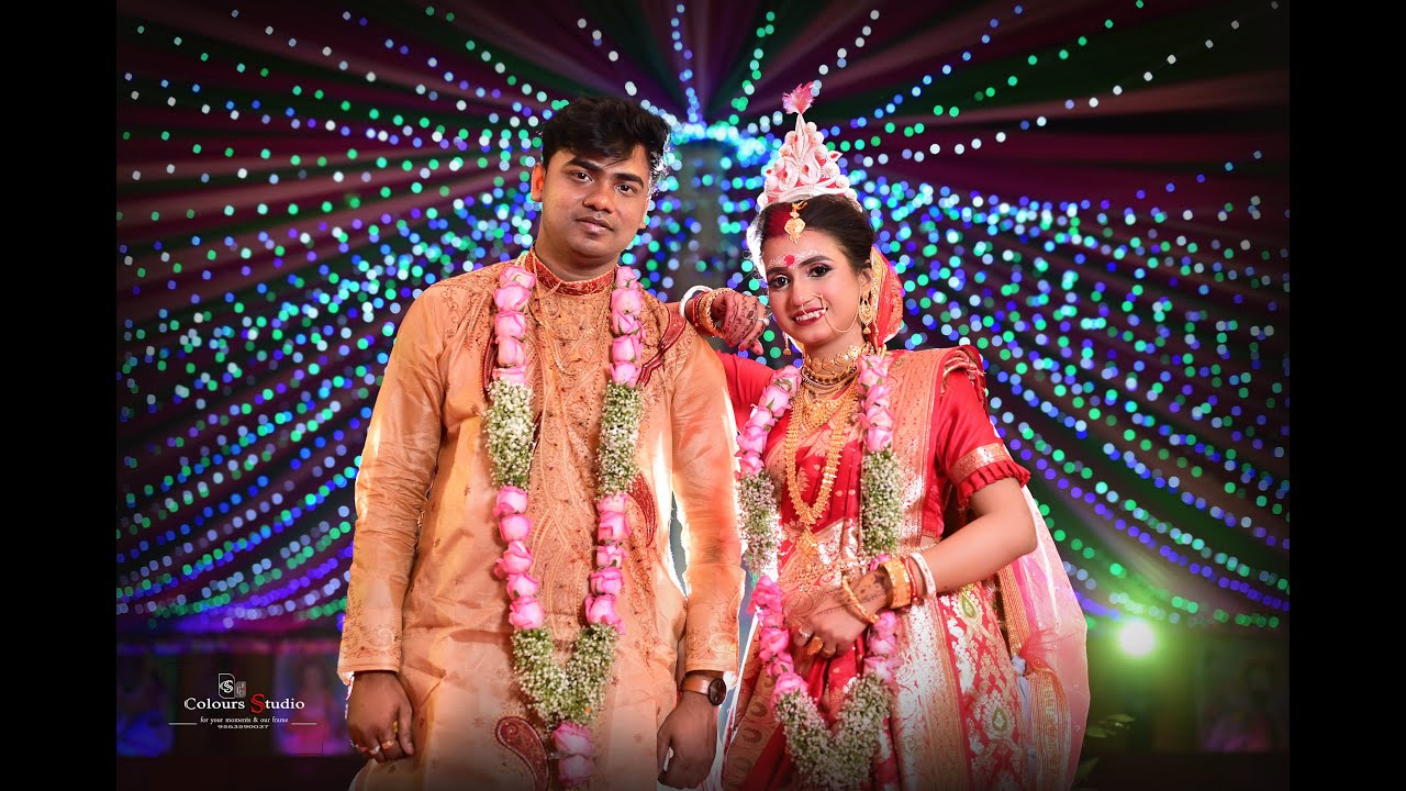 Wedding Highlight 2023 || Abhoy weds Nabanita || Colours Studio