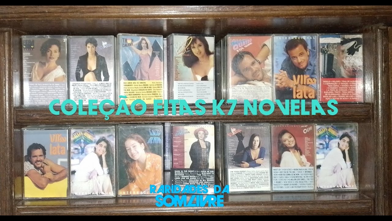 Coleção Fitas k7 de Novelas
