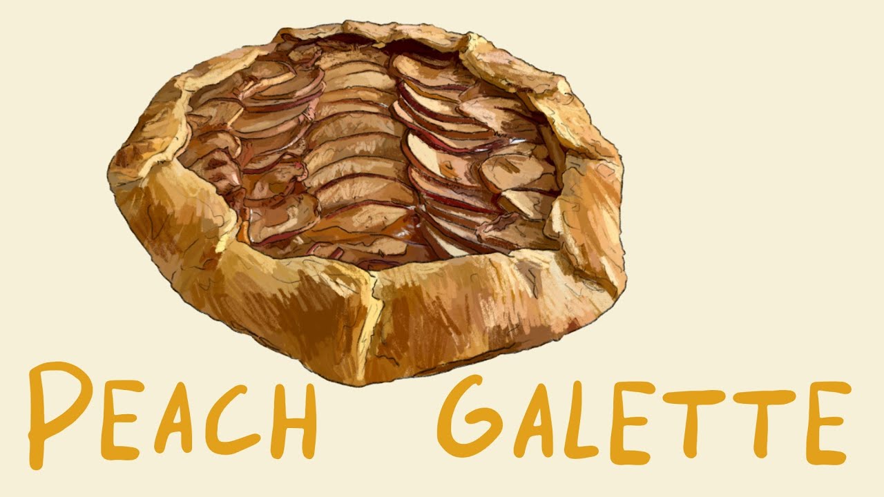 Peach Galette recipe - when summer meets fall