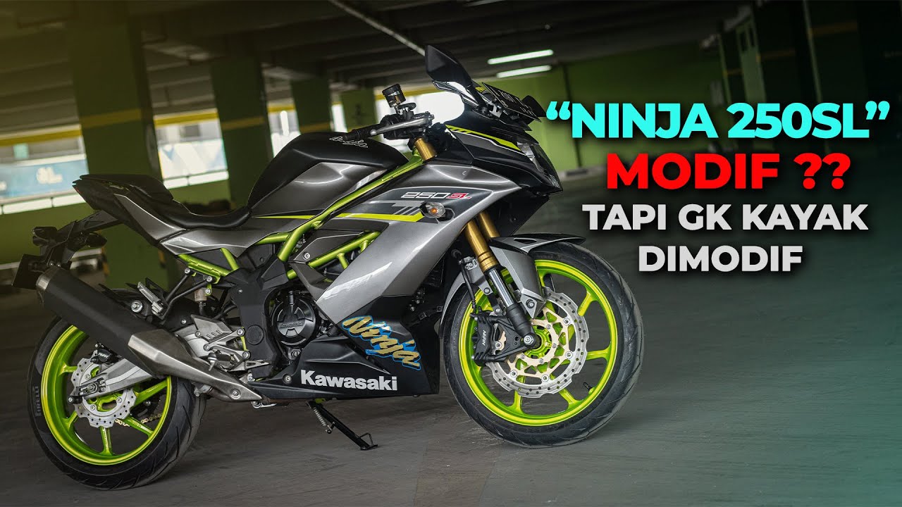NINJA 250 SL PERTAMA DAN SATU-SATUNYA SPEK KAKI HONDA
