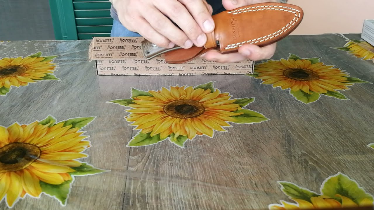 Lion steel M4 M390 Unboxing video