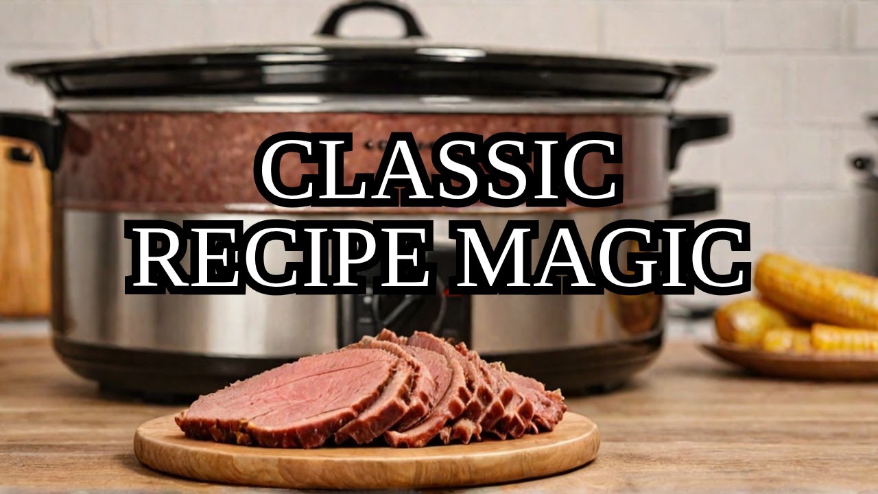 Corned Beef in slow cooker from a few years ago.