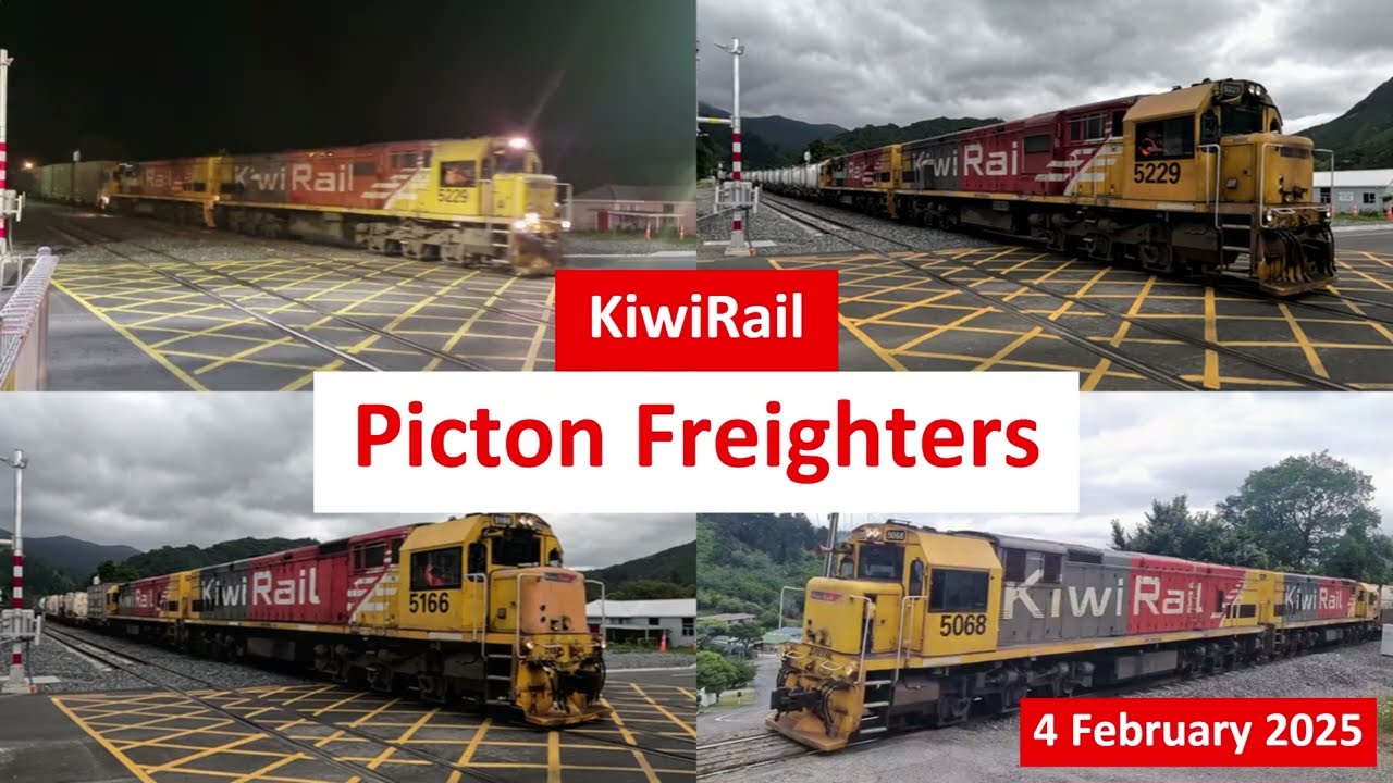 KiwiRail Main North Line Freighters