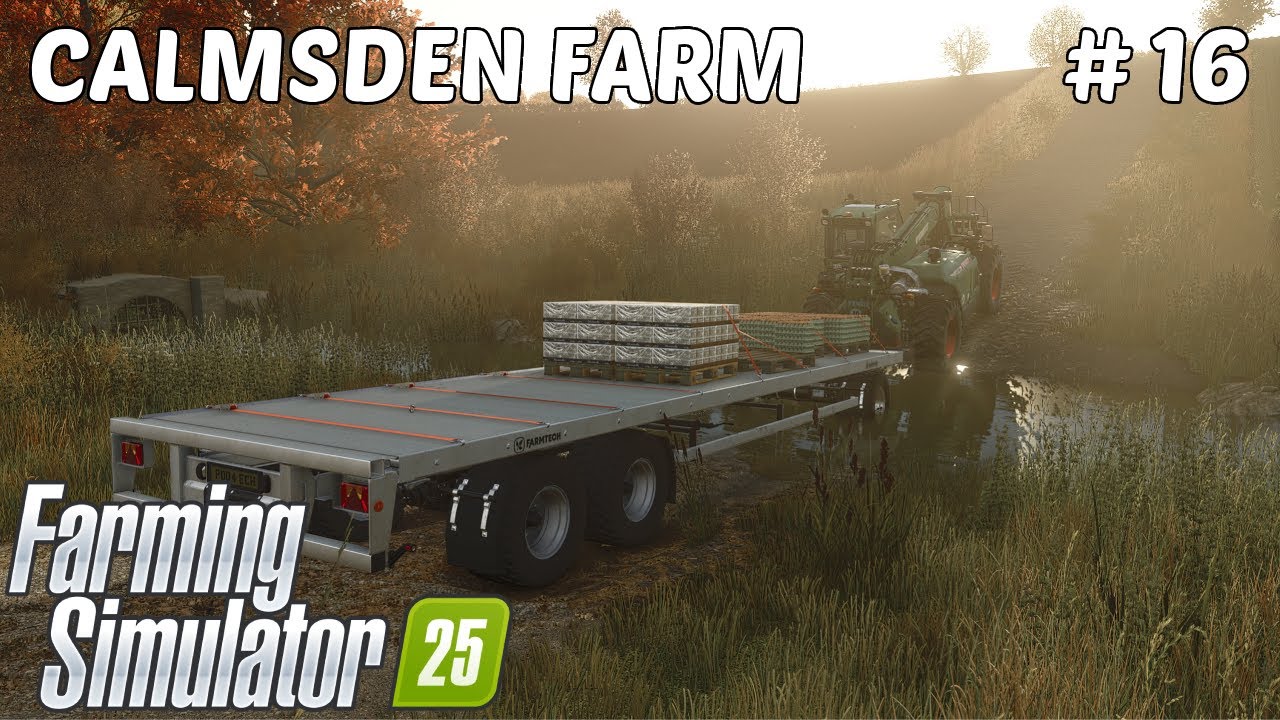 SELLING THE FIRST EGGS!🔹Calmsden Farm  Ep 16🔹Farming Simulator 25
