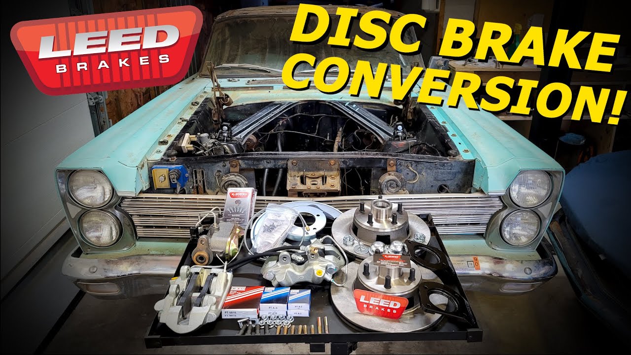 How to Install Disc Brakes on a Classic Car, LEED BRAKES