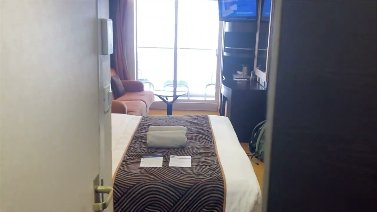 MSC Splendida deluxe Balcony Cabin 13092 Tour