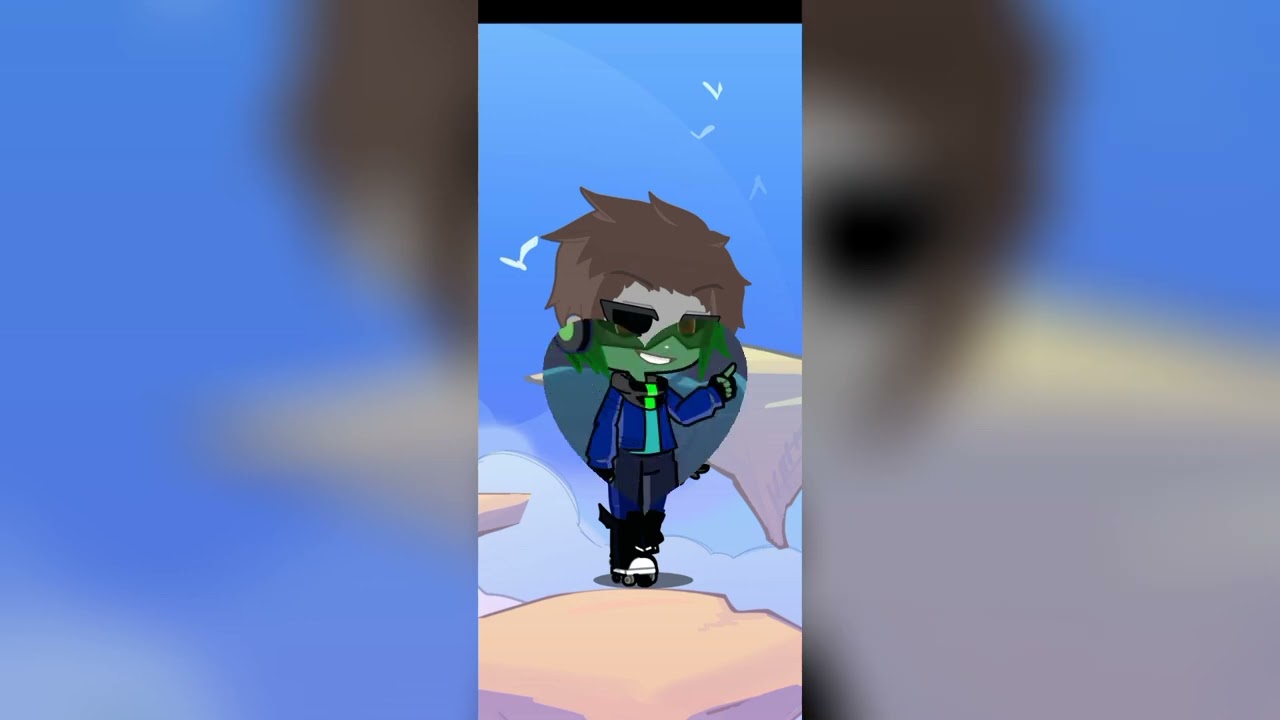 Я и мои друзья в стиле гача 